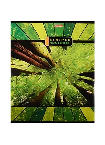 Тетрадь в линейку Hatber, "Полосатый мир", 96 листов, в ассортименте