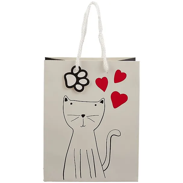 Подарочный пакет «White cat», А5 251404 — 2