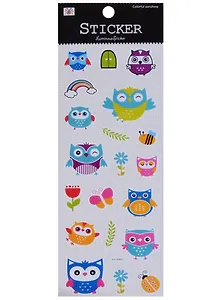 Наклейки Совы,WX-008YC