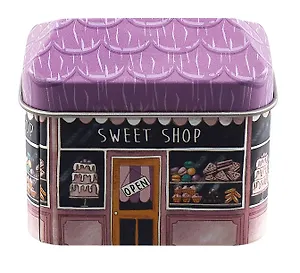 Шкатулка Магазин (домик) (металл) (7х6)