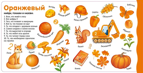 Книга Изучаем цвета, слова, цифры () — 4