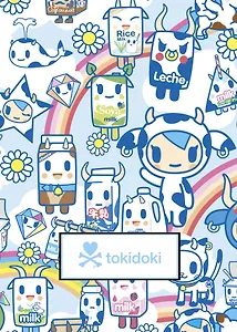 tokidoki. Молочко. Тетрадь (А5, 48 л., УФ-лак, накидки)