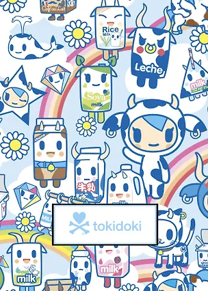 tokidoki. Молочко. Тетрадь (А5, 48 л., УФ-лак, накидки) 371268