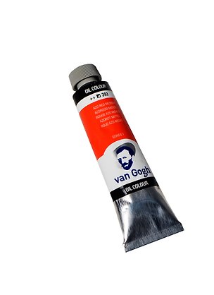 Краска масляная «VAN GOGH» красный средний AZO, туба 40мл, Royal Talens 230982