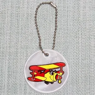 Подвеска светоотражающая "Самолётик" СО-7521 349013