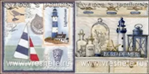 Наб. салф. для декупажа Море (НСД2034) (2шт) (упаковка)