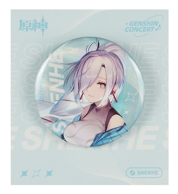 Значок «Genshin 2022 Online Concert Shenhe» 3019806 — 1