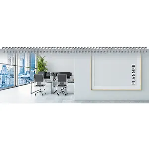 Планинг недат. 56л "Офисные будни" настольный, 7БЦ, глянц.лам, офсет