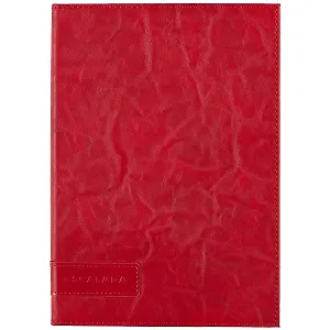 Ежедневник недатированный "Линкольн", А5+, 160 листов, красный