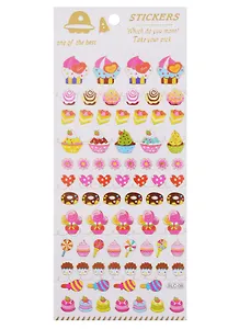 Наклейки фольгированные Капкейки SLC-08