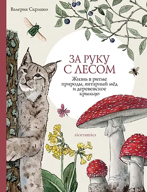 Книга За руку с лесом. Жизнь в ритме природы, янтарный мёд и деревенское крыльцо (Валерия Скрипко)