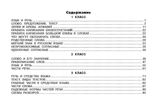 Книга Все правила по русскому языку для начальной школы (Ольга Узорова) — 13