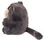 Мягкая игрушка Кот с желтыми глазами (23см) (серый) (12-20251204-NB_117) — 3150460 — 3