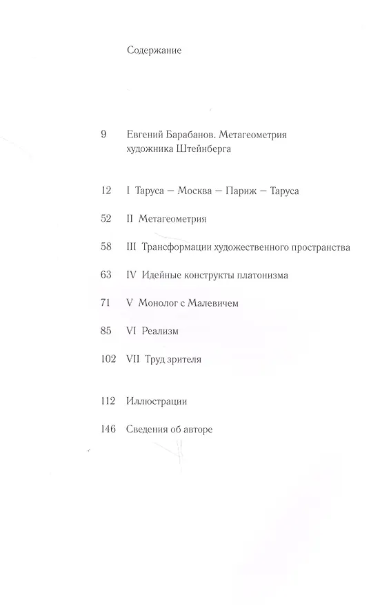 Книга Метагеометрия художника Штейнберга () — 5