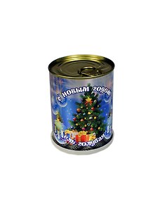 Растение в банке Ель голубая
