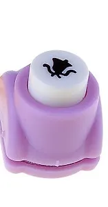 Фигурный дырокол колокольчик (481014) (d 1см) (3,5х3х3см) (блистер)