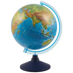 Глобус физический, диаметр 25 см
