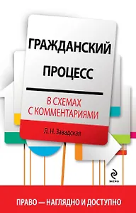 Гражданский процесс в схемах с комментариями