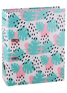 Папка архивная А4 Hyper "Листья", 80 мм