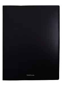 Папка 2кольца A4 "Matt Classic" 24мм, пластик, черный, Erich Krause