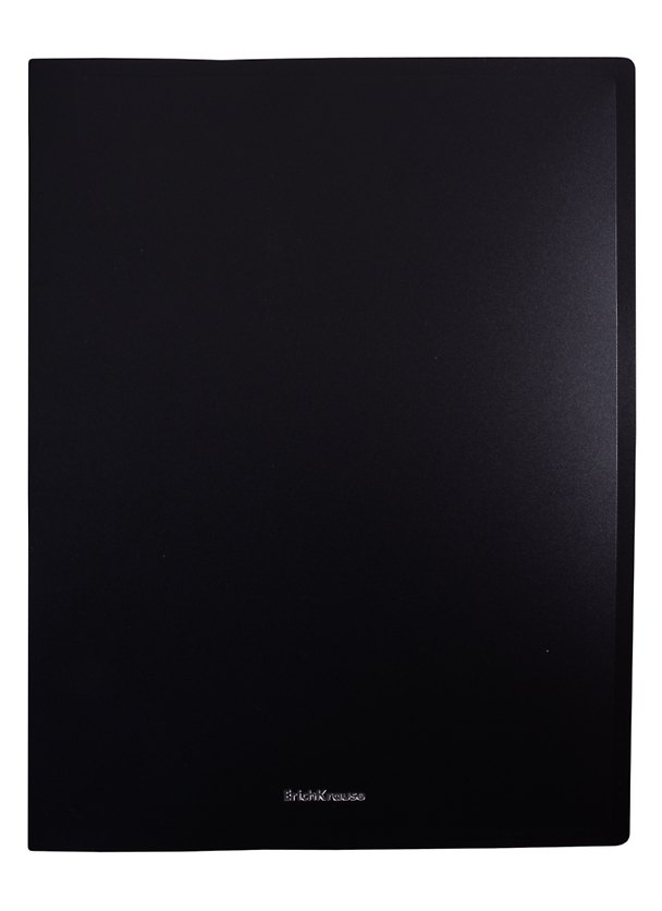 Папка 2кольца A4 "Matt Classic" 24мм, пластик, черный, Erich Krause 259359 — 1