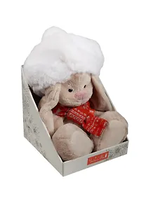 Мягкая игрушка Зайка Ми в белом берете (18 см) (SidS-124)