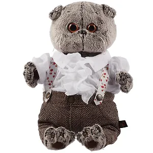 Игрушка мягкая Budi Basa, Басик-романтик (25 см) (Ks25-094)