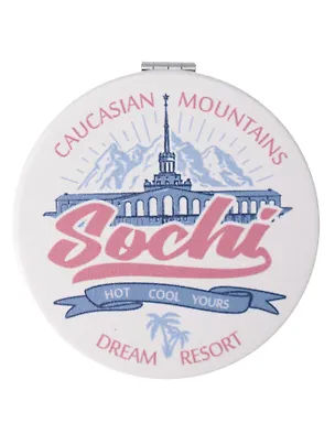 Зеркало мягкое Морской вокзал,Sochi (7см) (Сочи) (320-135) 3133750