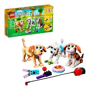 LEGO Creator 3in1: Очаровательные собаки, 475 деталей (31137) 3121267