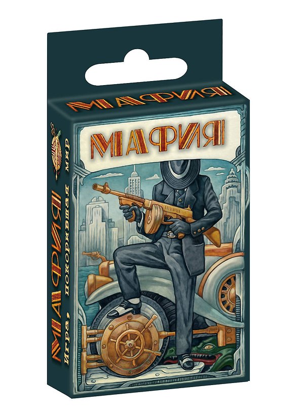 Мафия. Новое оформление: эксклюзивные авторские иллюстрации (набор карточек в картонной коробке) (машина) 335425 — 1