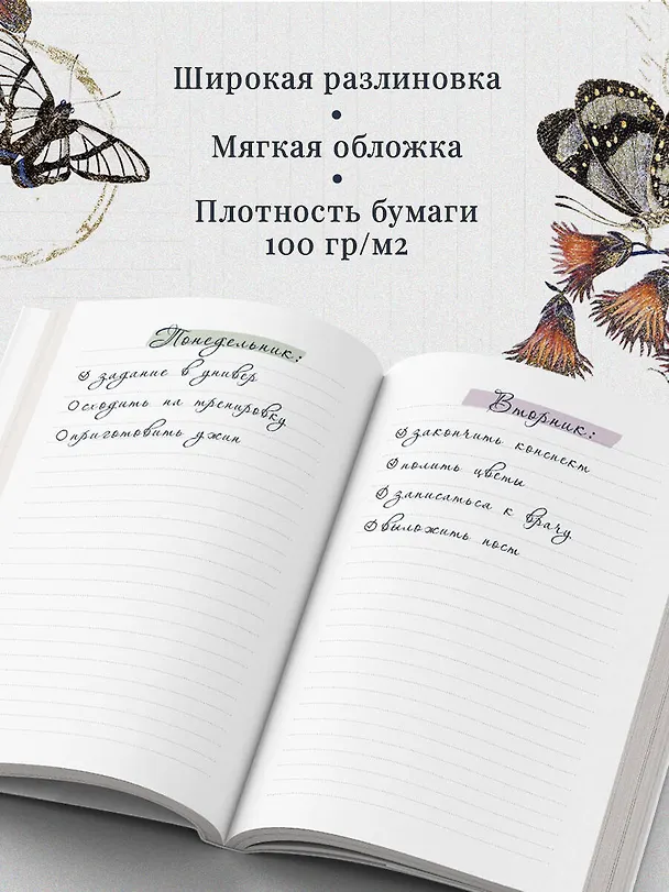 Книга для записей в линейку "Записки из леса", А5, 64 листа 3154122 — 4