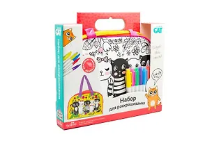 Набор для творчества, Сумка для раскрашивания Origami Cat. Lovely cats 28*20*7см 03319 341441