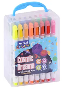 Фломастеры 24цв COSMIC DREAMS, блистер, подвес, MAZARI