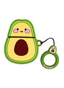 Чехол для зарядного кейса под беспроводные наушники в форме авокадо (блистер) (12-17508-PZ00877)