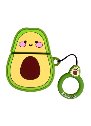 Чехол для зарядного кейса под беспроводные наушники в форме авокадо (блистер) (12-17508-PZ00877) 2775911