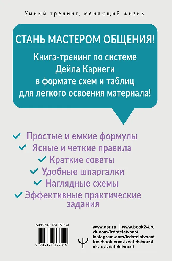 Книга Карнеги. Все приемы общения в схемах и таблицах. Экспресс-курс (Дуглас Мосс) — 2