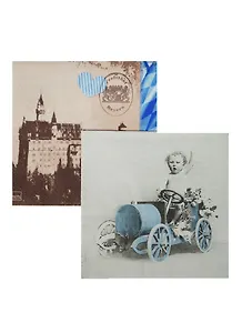 Набор салфеток для декупажа Маленькое путешествие (2087/211300) (2шт) (упаковка)