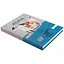 Скетчбук А5 100л "Трёхцветная кошка" белый офсет, 100г/м2, выб. лак, вердый переплет — 259086 — 2