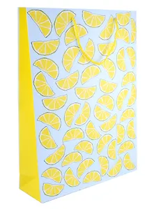 Пакет А3 45*32*10 "Лимоны.Basic" нейтр., бум.мат.ламинат