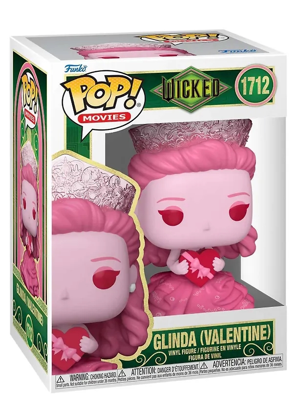 Фигурка Funko POP! Злая: Сказка о ведьме Запада, Movies Wicked Glinda (Valentine) 3124198 — 2