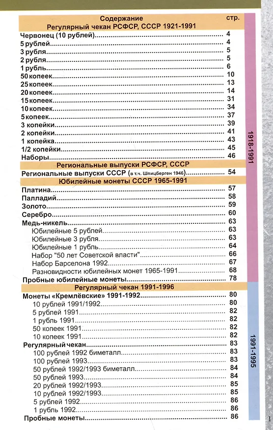 Книга Каталог Монет СССР и России 1918-2026 годов (Савелий Гусев) — 6