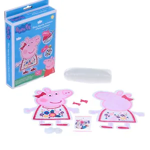 Набор для творчества, ТМ Peppa Pig Шьем игрушку из фетра Пеппа на отдыхе