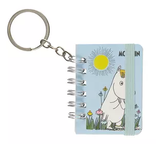 Блокнот А7 40л "Moomin" евроспираль, эласт.держатель — 3026666 — 1