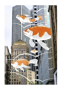 Книга для записей А5 80л кл. "Фантазия" 7БЦ