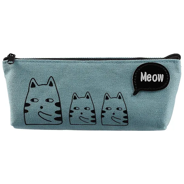 Пенал на молнии «Кошки meow», 20 х 8 см 2619412 — 5