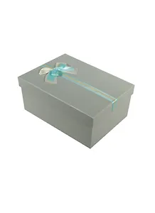 Коробка подарочная "Темный жемчуг", 15*11*7.5, серая, картон, Хансибэг