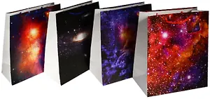 Пакет подарочный бумажный "Space", А4