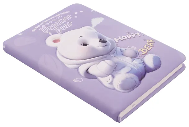 Записная книжка «Мишки 3D» А6, 96 листов, Be positive, в ассортименте 3025929 — 11
