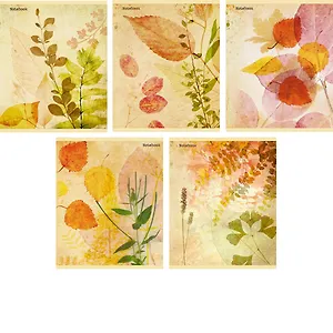 Тетрадь 96л кл. "Краски осени" ассорти, Unnika