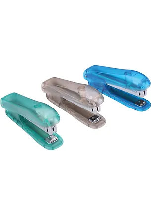 Степлер №10 прозр.ассорти ,CENTRUM 205124